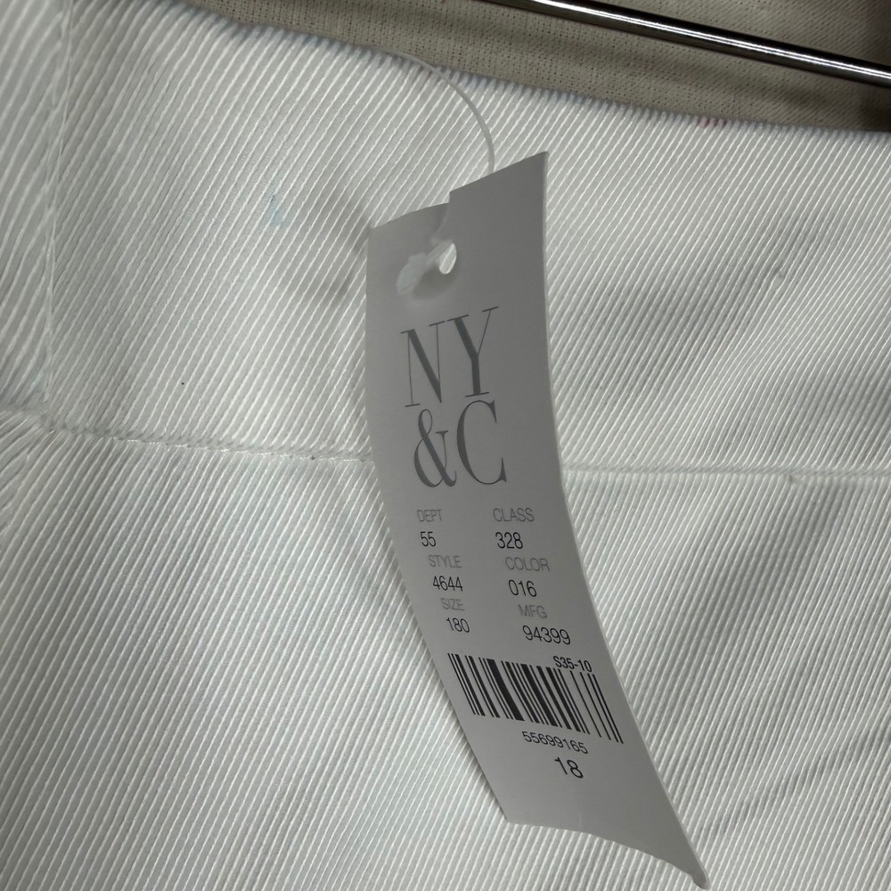 NWT 7th Avenue Bermuda Short size 18 White - Picture 5 of 12